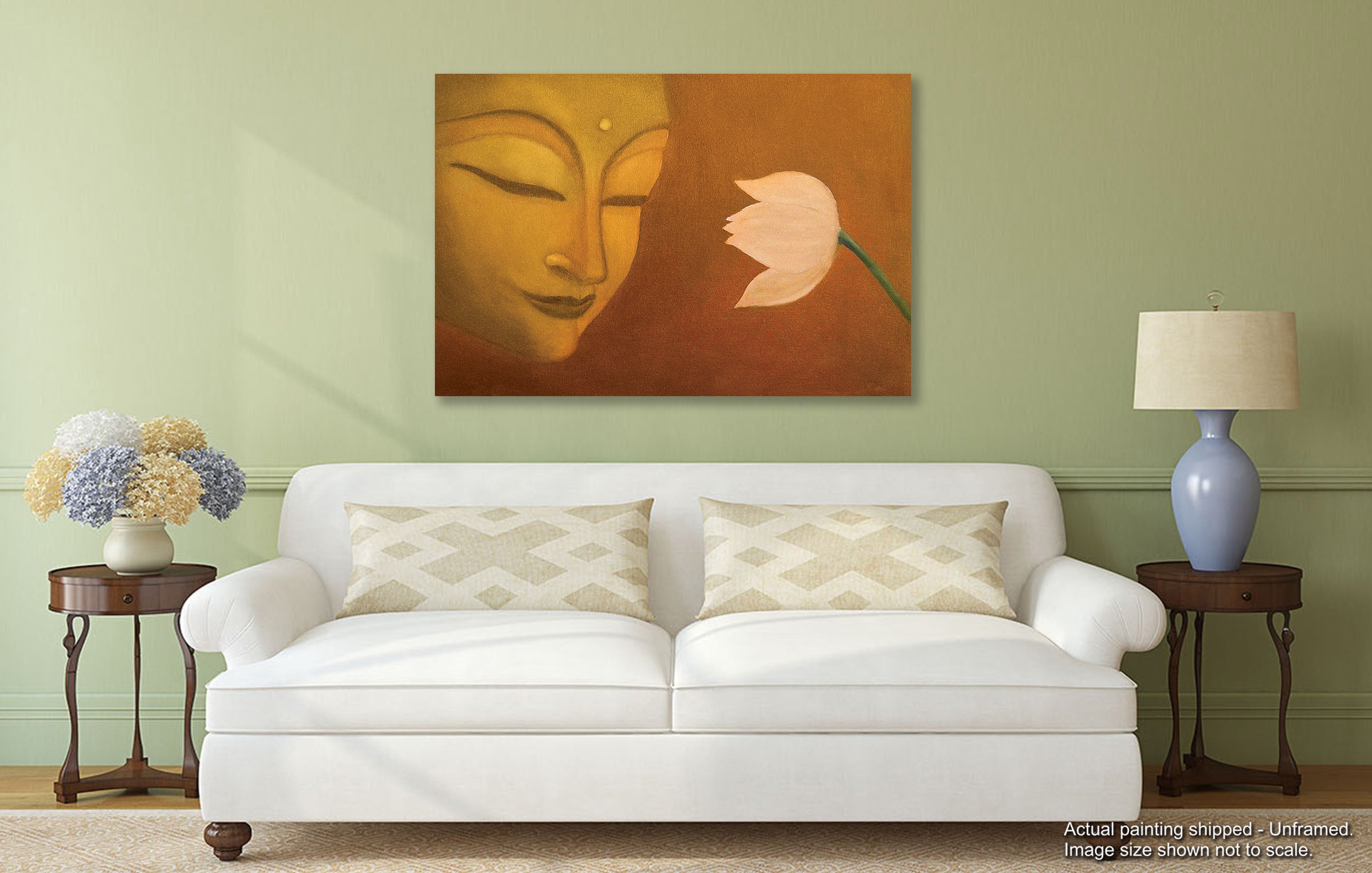 Lord Buddha with Lotus