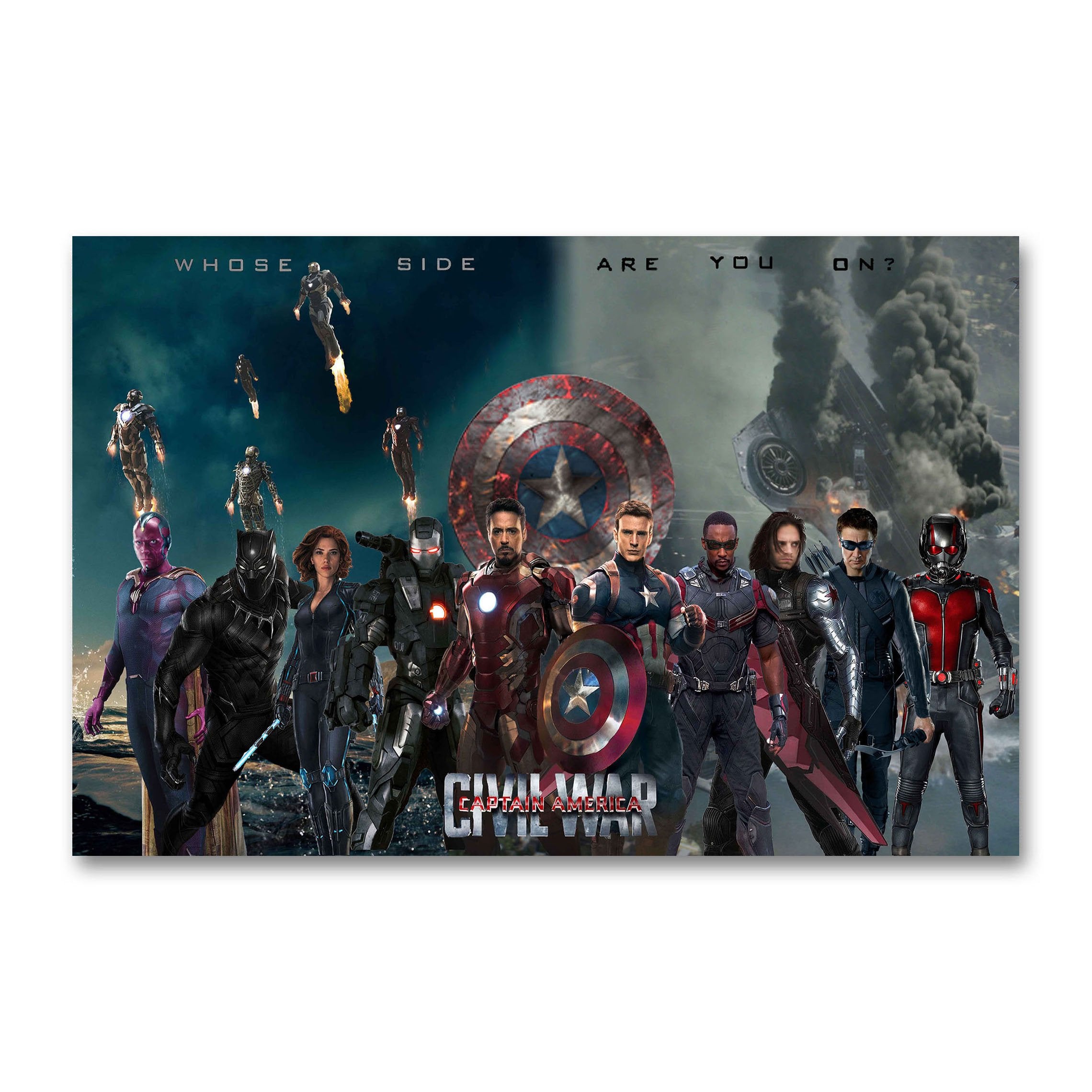 Civil War - Captain America vs Iron Man