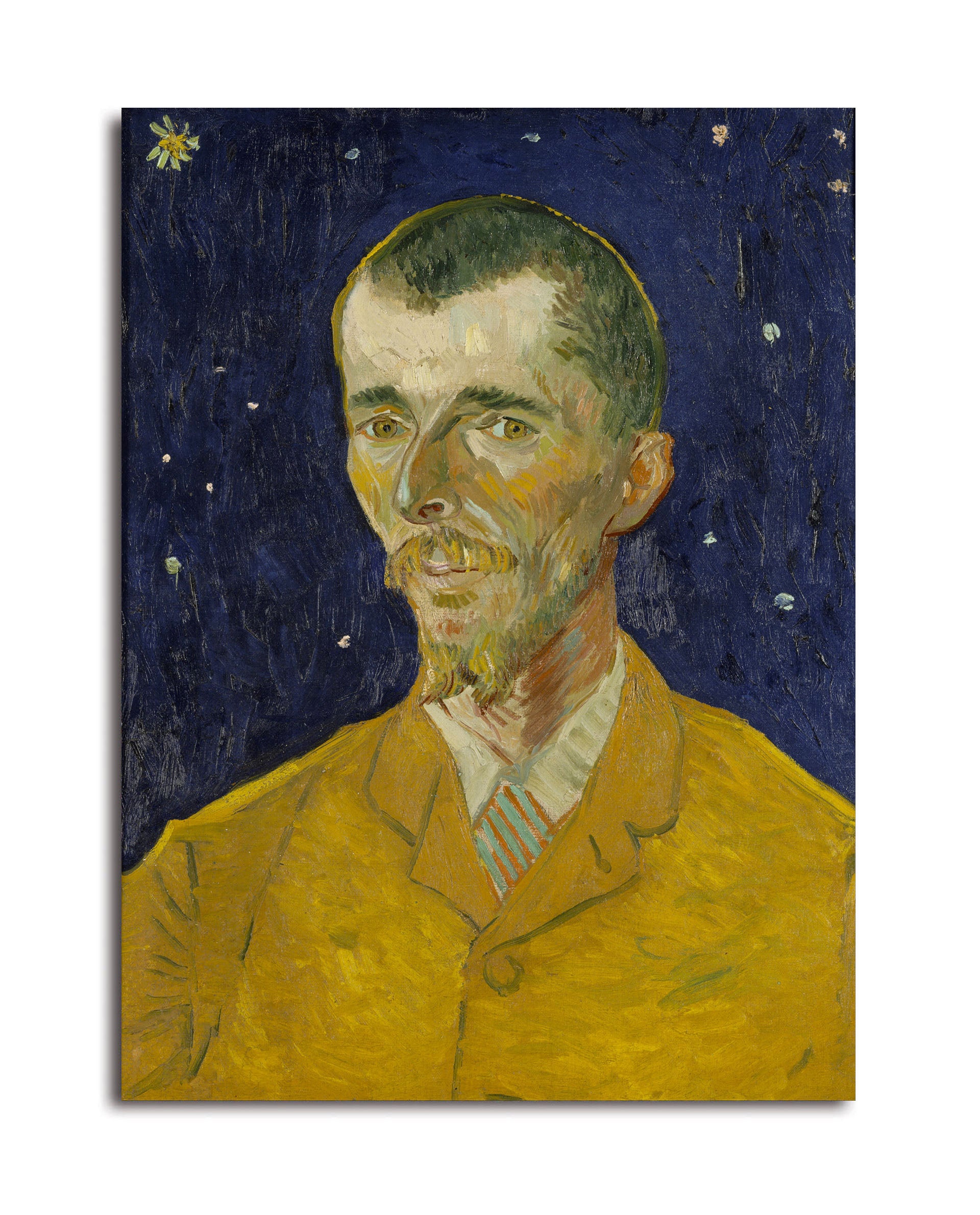 The Poet Against a Starry Sky - Unframed Canvas Painting