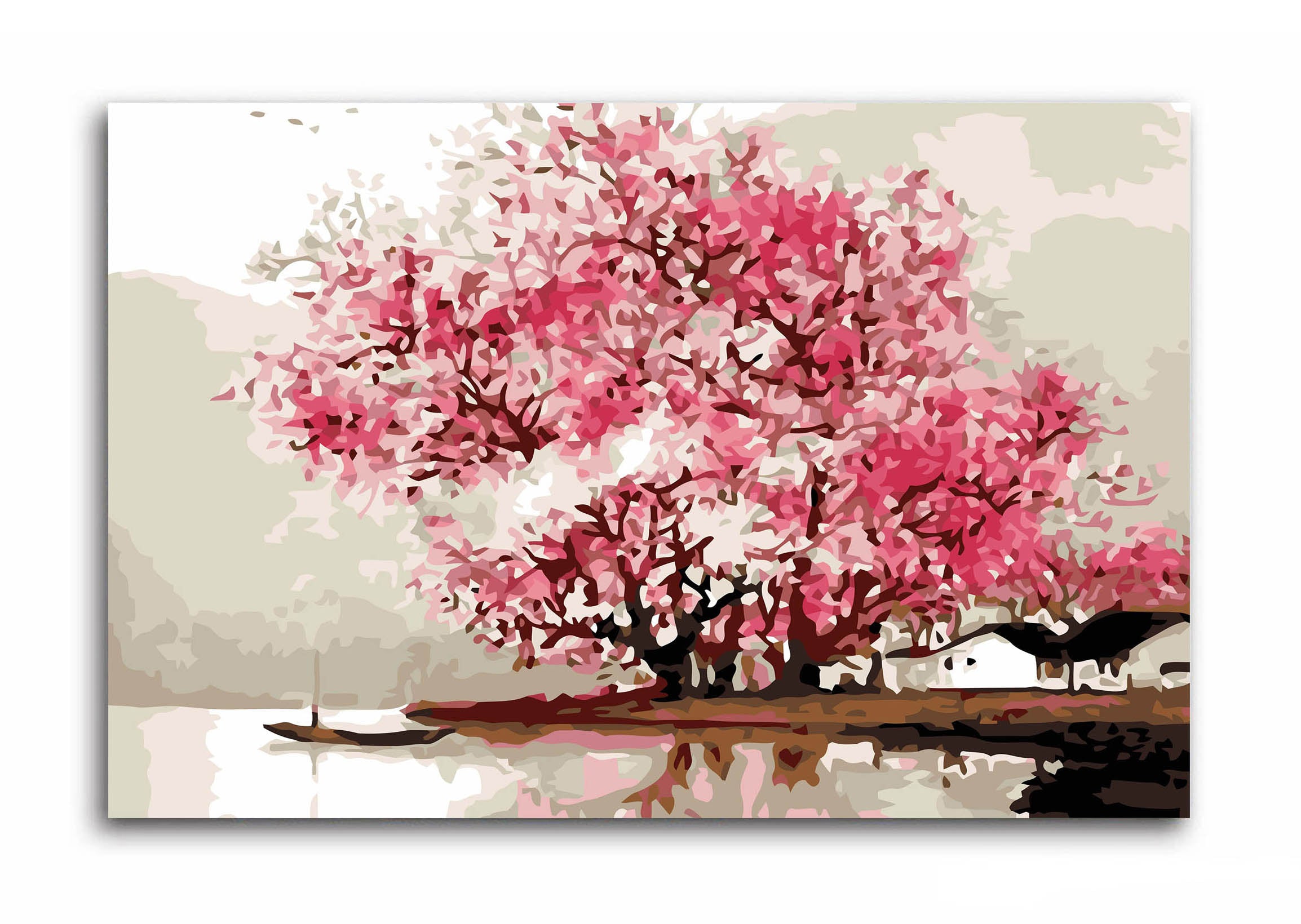Cherry Tree - Canvas Painting - Unframed