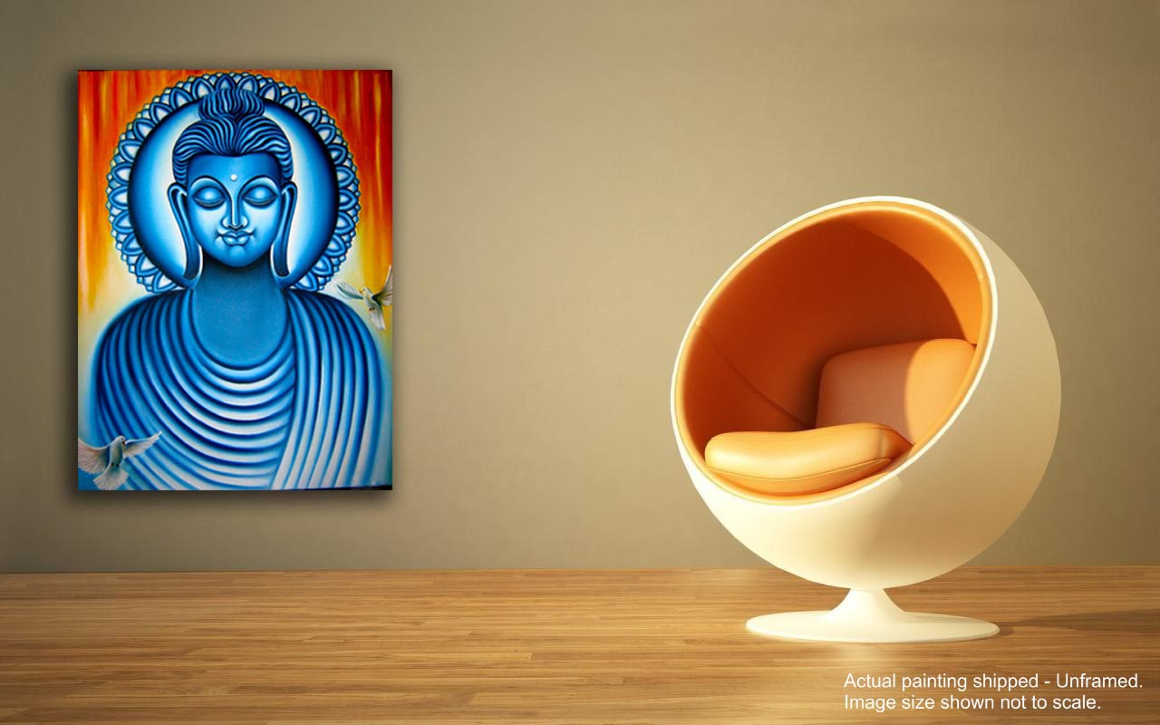 Buddha in Blue
