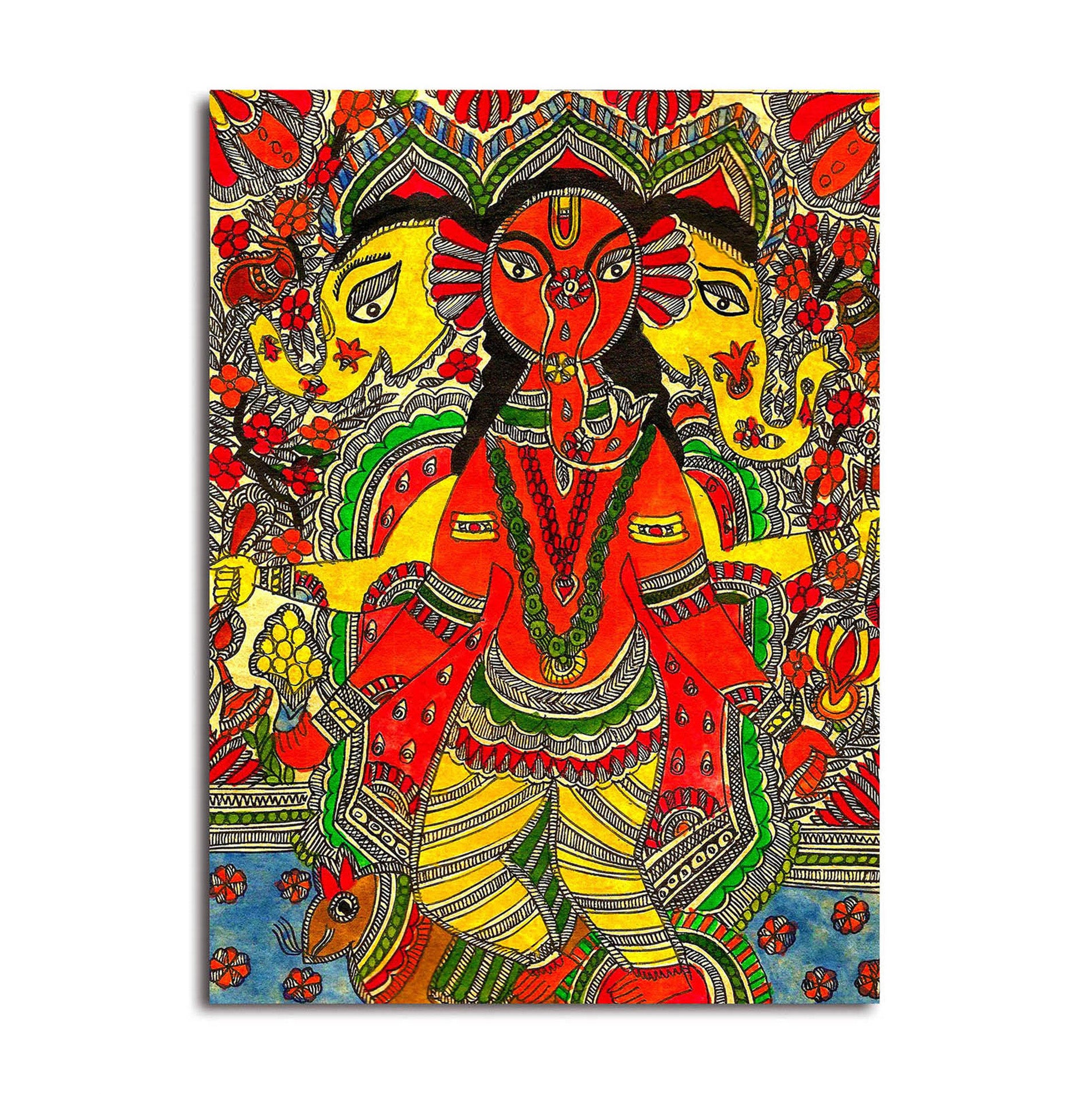 Trimukhi Sri Ganesh