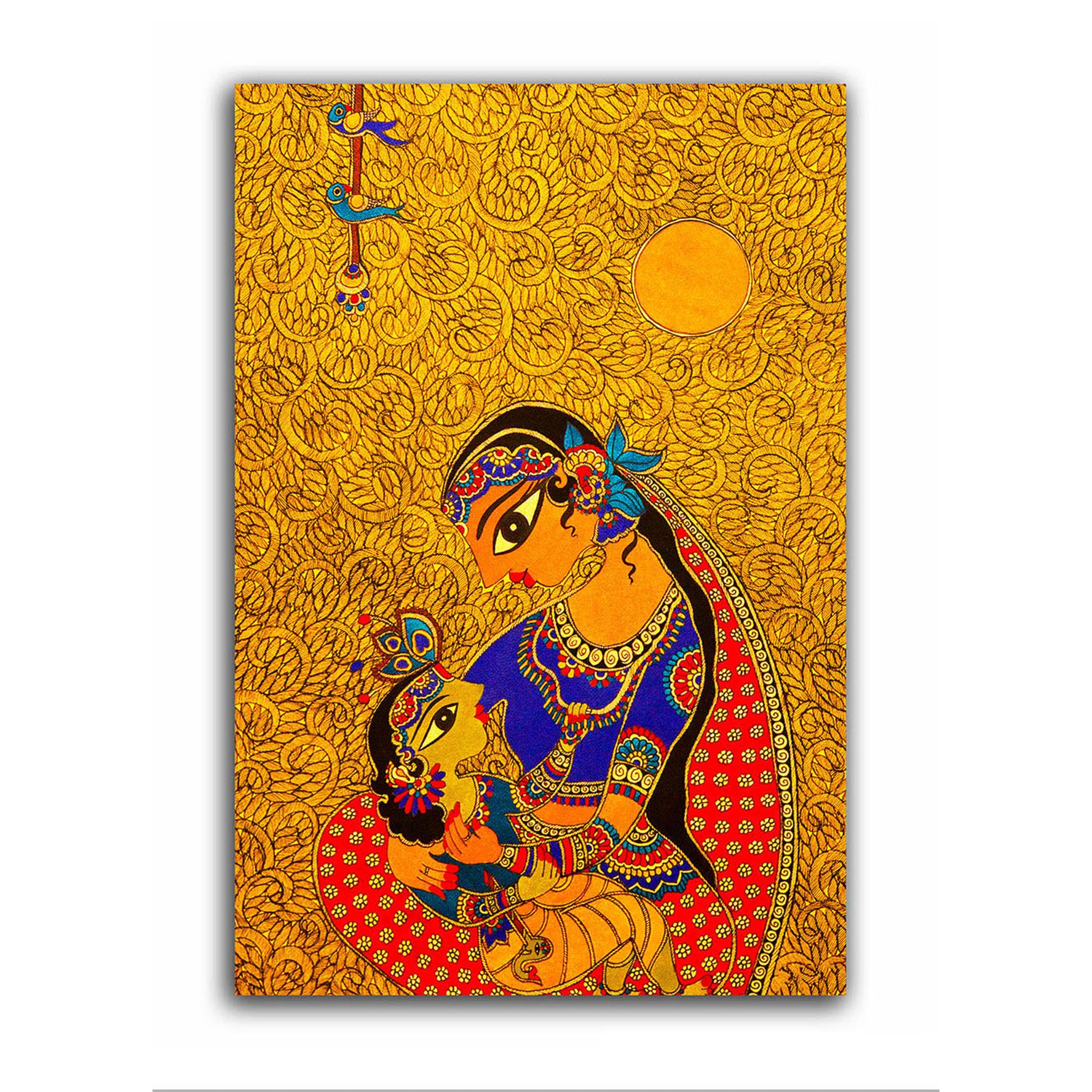 Krishna with Devaki
