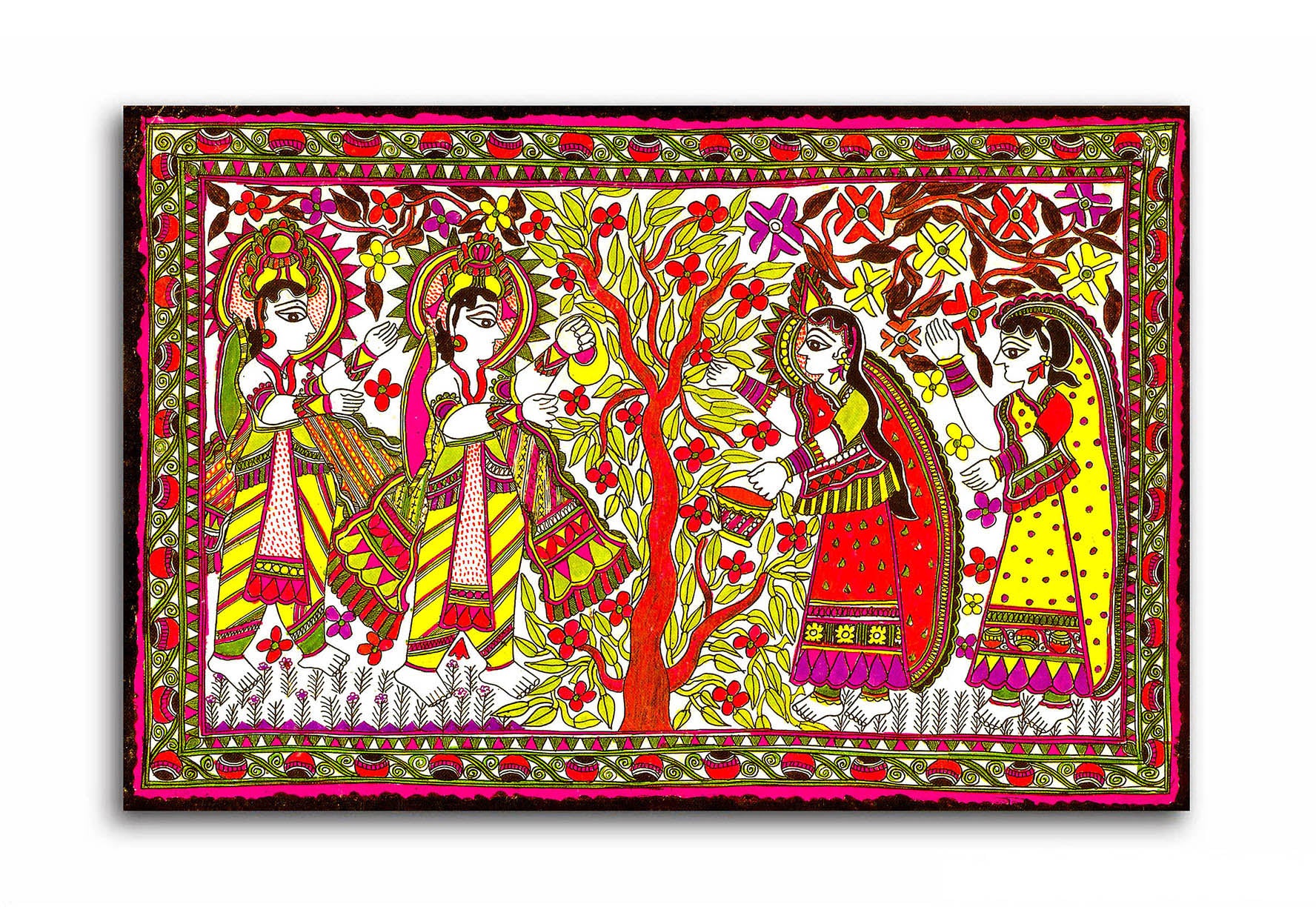 Sita Ram  - Canvas Painting - Unframed