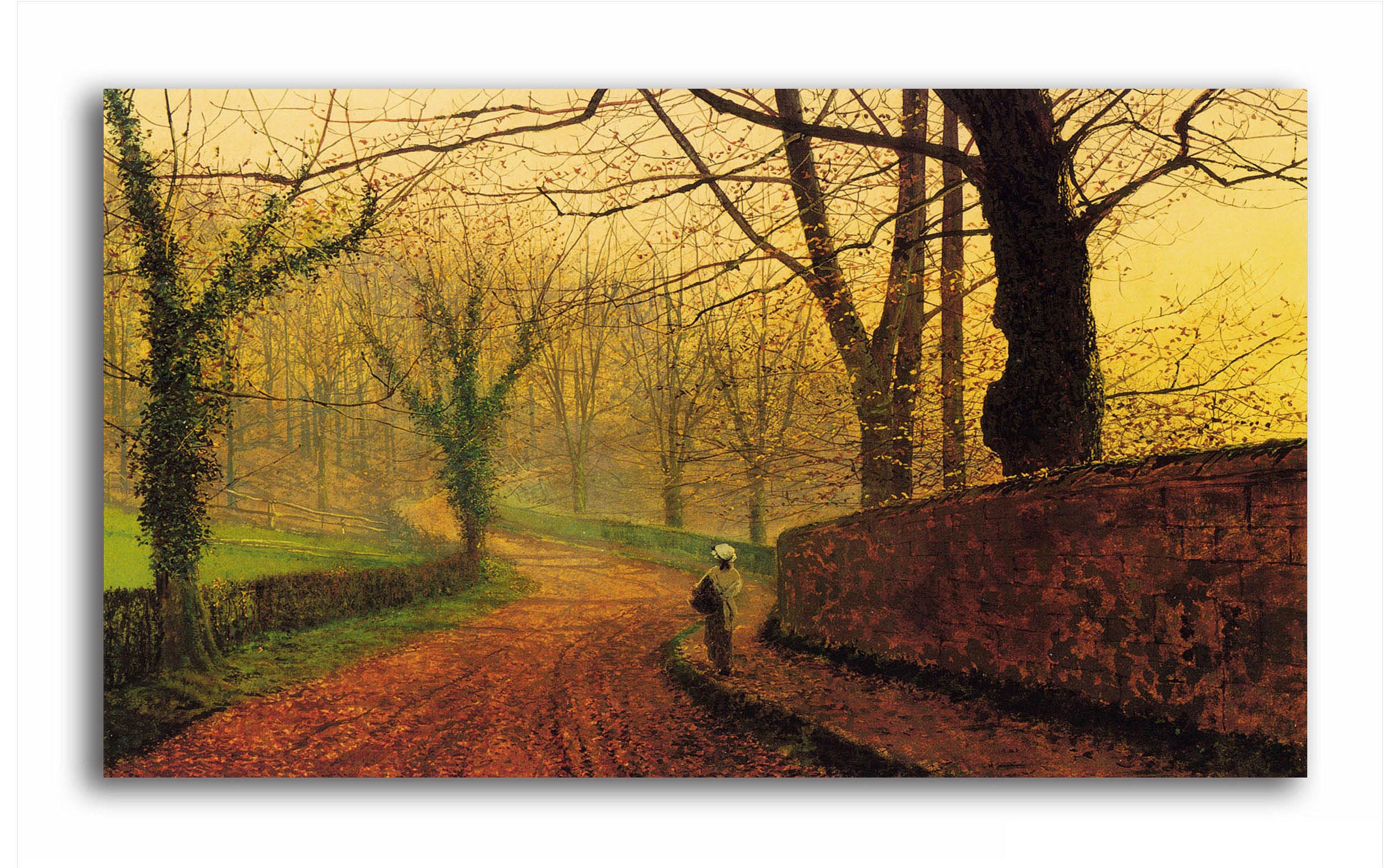 Misty Mornings  - Canvas Painting - Unframed