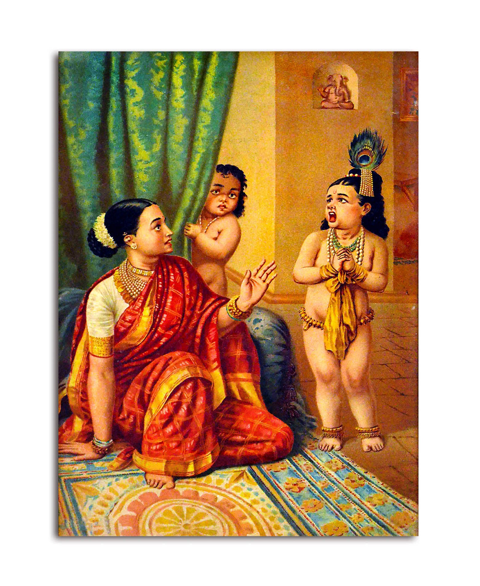 Vishwarup Darshan  - Canvas Painting - Unframed