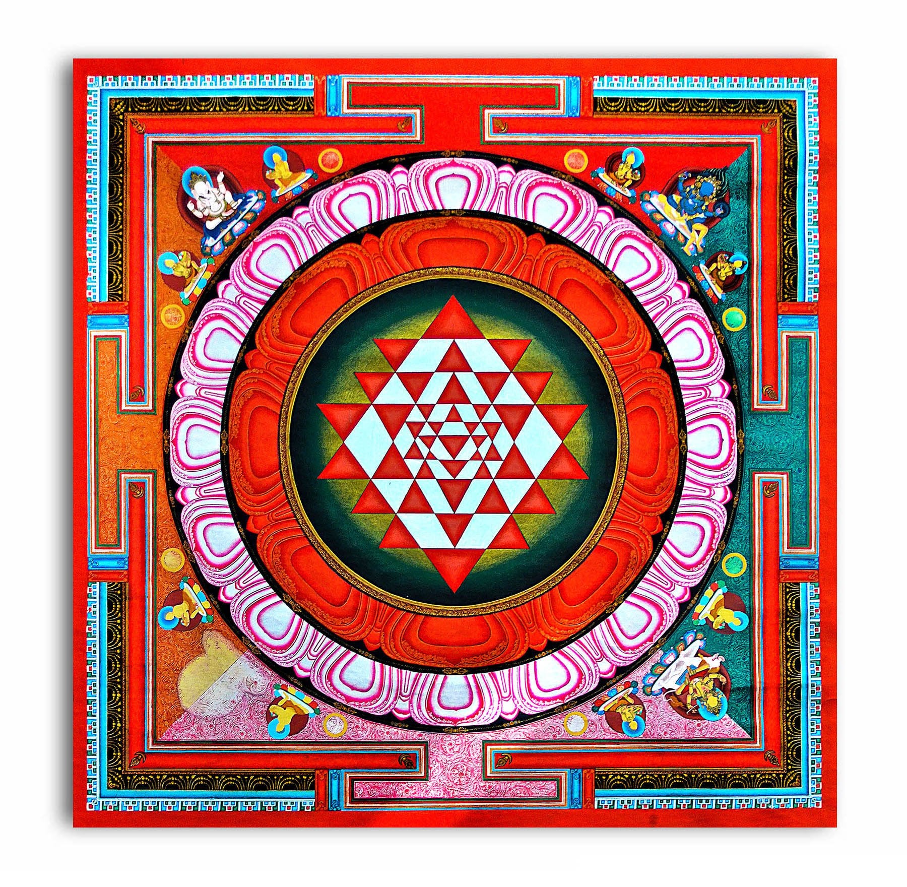 Holy Words in Mandala