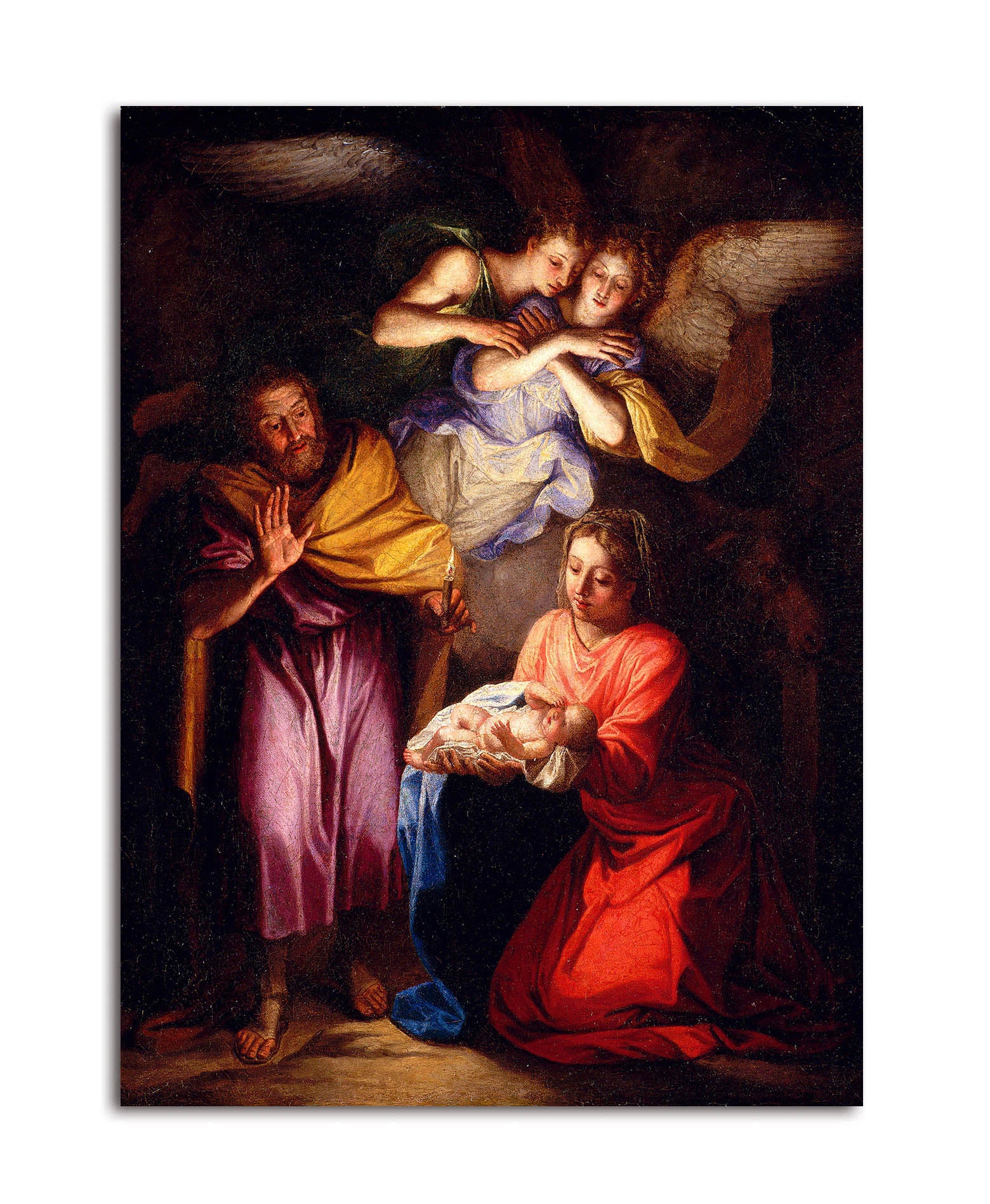 Baby Jesus Christ - Unframed Canvas Painting