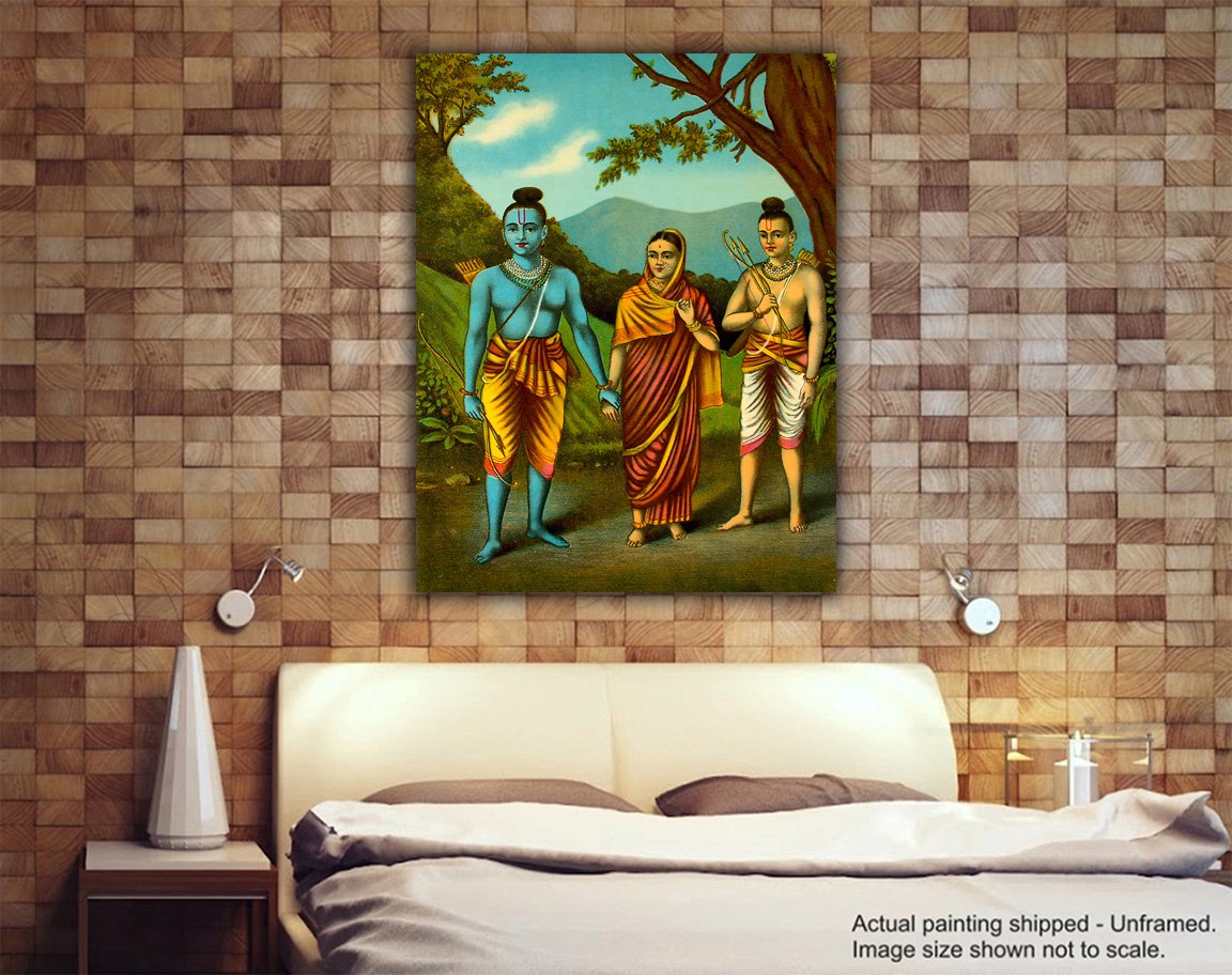 A Scene Of Ramayana